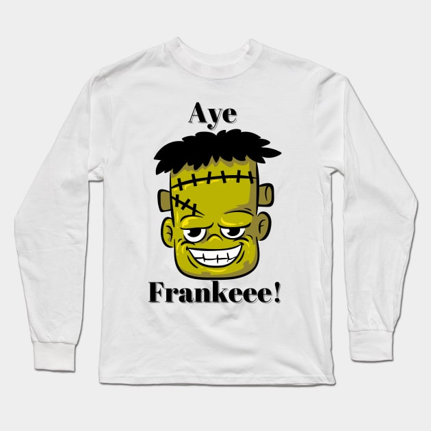 Frankeee! Long Sleeve T-Shirt by JT Digital